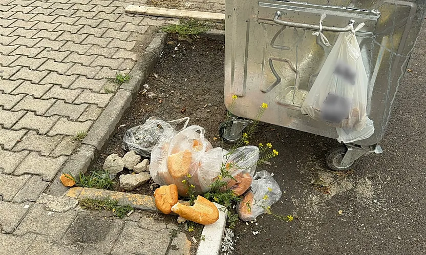 Boş Konteyner Yanına Atılan Çöpler Tepki Çekti
