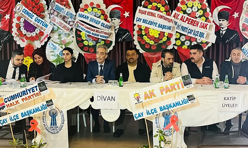 Çay Esnaf Odası Seçiminde Güler, Güven Tazeledi