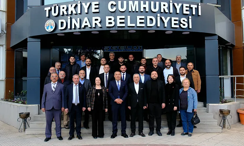 CHP Afyon İl Yönetimi, CHP'li Belediyeleri Ziyaret Etti