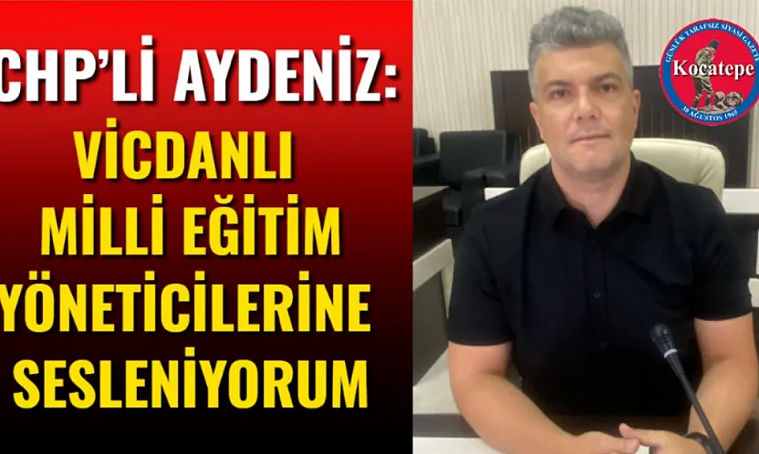 CHP'li Aydeniz: Afyon'da Fen Liseleri Kontenjanı Neden Azaltıldı!