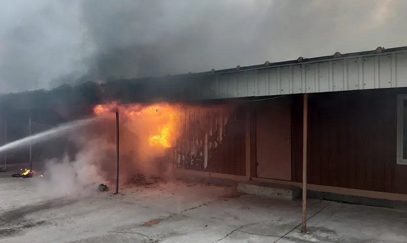 Çiftlik Evi, Yangında Kullanılamaz Hâle Geldi