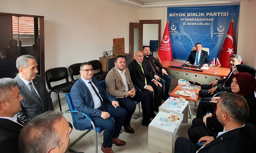 Cumhur İttifakından BBP'ye Bayram Ziyareti