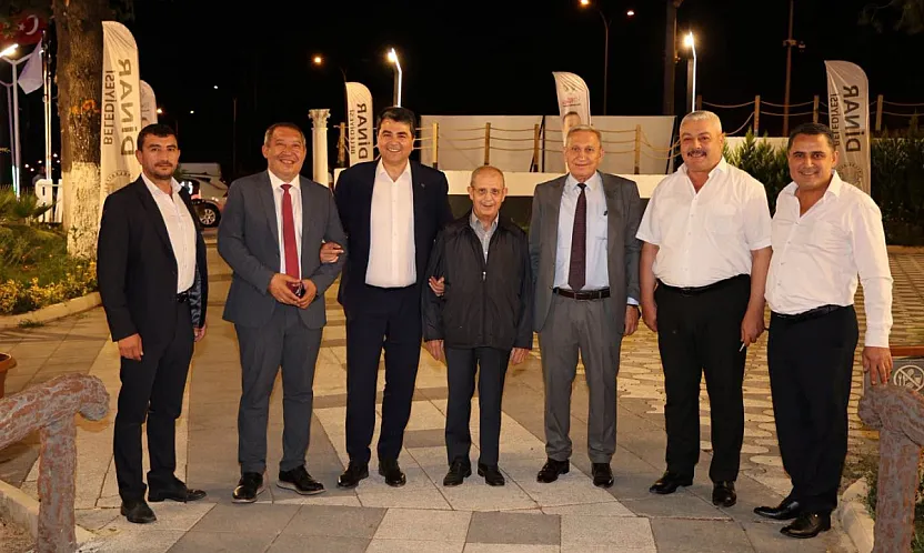 Demokrat Parti Lideri Uysal, AK Partili Başkan'dan Bilgi Aldı