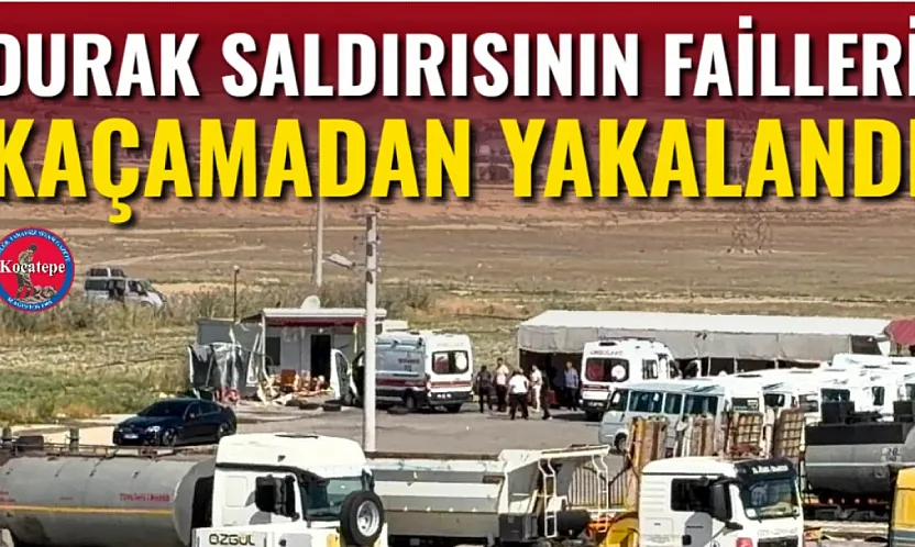 Durak Saldırısının Failleri Kaçamadan Yakalandı