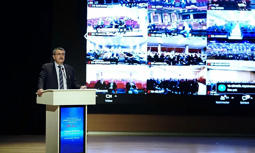 Eğitim Yöneticisi Yetiştirme Programının İlk Dersi Bakan Tekin'den