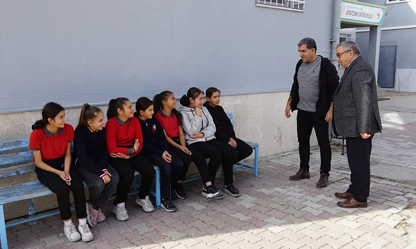 Eğitimci Başkan'dan Eğitim Neferlerine Ziyaret