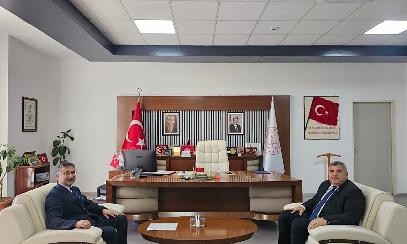 Emirdağ'dan Müdür Sünnetci'ye Üst Düzey Ziyaret