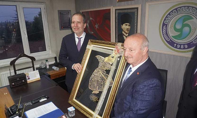 Erbakan'dan Afyon'da İki Belediyeye Teşekkür