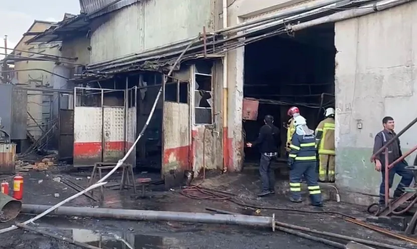 Fabrika Patlamasında 10 Yaralı
