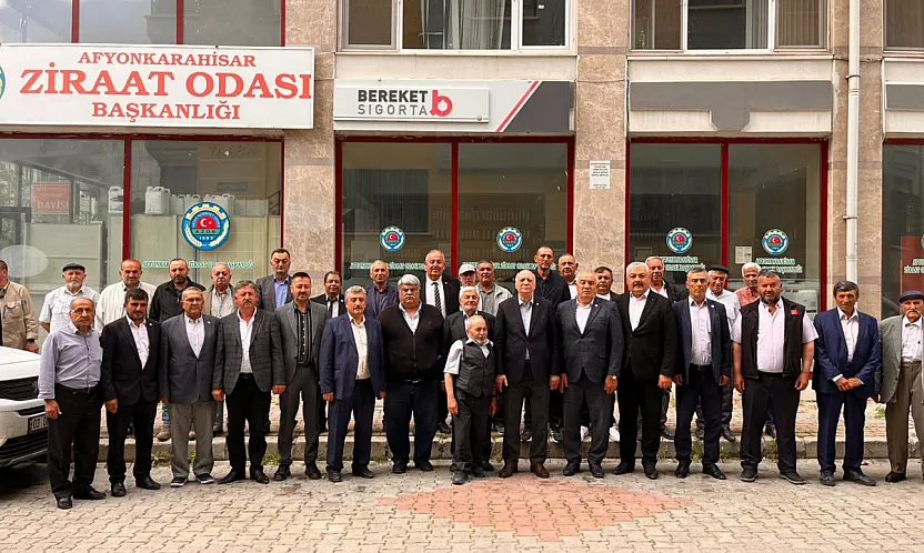 Genel Başkan Bayraktar, Afyon'da Oda Başkanları İle Bir Araya Geldi