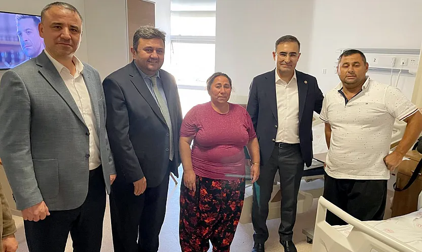 Hekim Milletvekili Yangınzedeyi Kurtardı