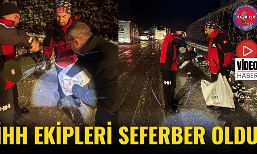 İHH Ekipleri Seferber Oldu