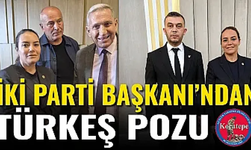 İki Parti Başkanı'ndan Türkeş Pozu