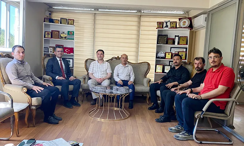İletişim Başkanlığı Bölge Müdürü Süt'ten Kocatepe'ye İade-i Ziyaret