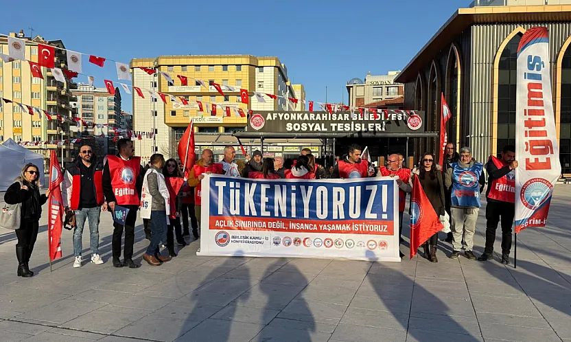 'İnsan Onuruna Yaraşır Ücretler İstiyoruz'