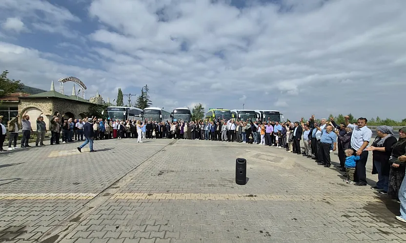İYİ Parti Afyon Teşkilatı Aksaray'a Mitinge Gitti