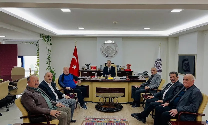 Karadeniz ESOB Başkanlarından, Afyon Yönetimine Ziyaret