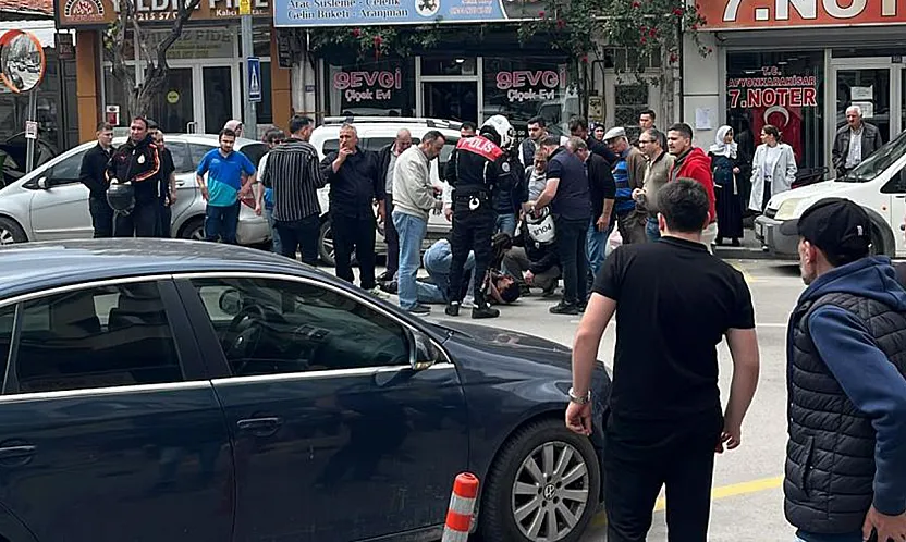 Karaman Camisi Önünde Hareketli Dakikalar!
