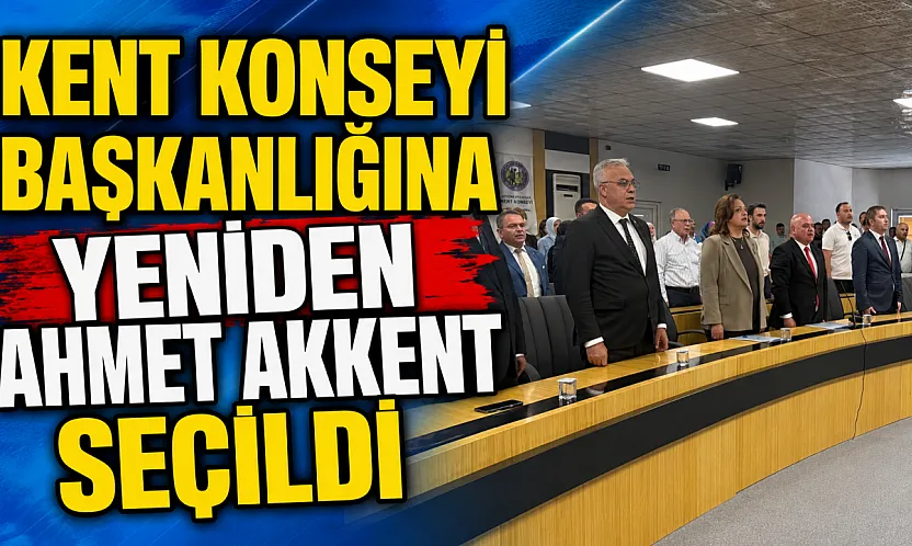 Kent Konseyi Başkanlığına Yeniden Ahmet Akkent Seçildi