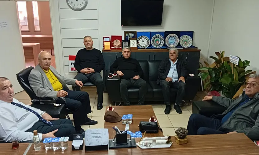 Kırlıoğlu'ndan, Mısırlıoğlu'na 'Geçmiş Olsun' Ziyareti