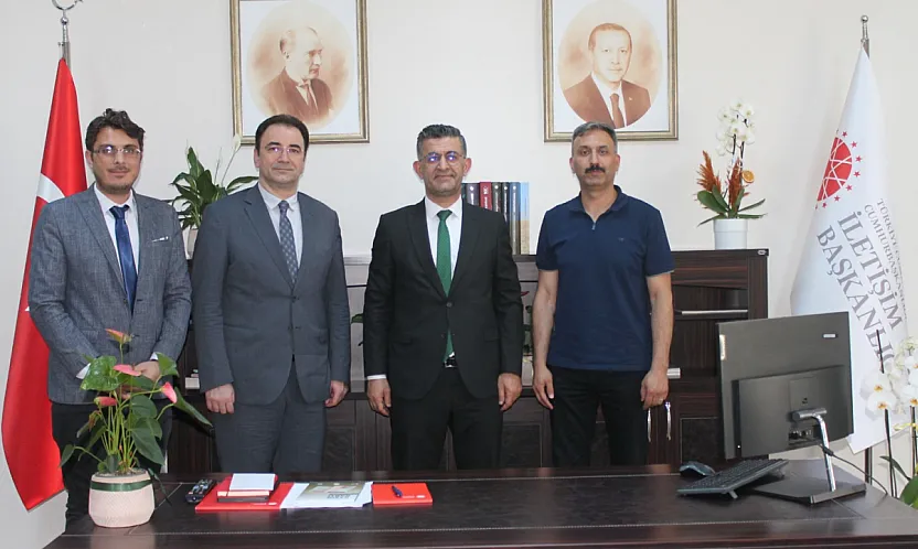 Kocatepe'den Bölge Müdürü Ömer Süt'e 'Hayırlı Olsun' ziyareti