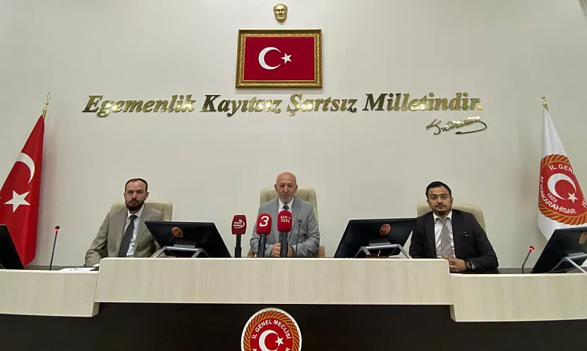 Meclis Afyon'un O İlçelerine Yönelik Kararlar aldı