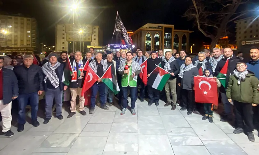 'Mescid-i Aksa Yalnız Değil, Zulme Sessiz Kalmayacağız'