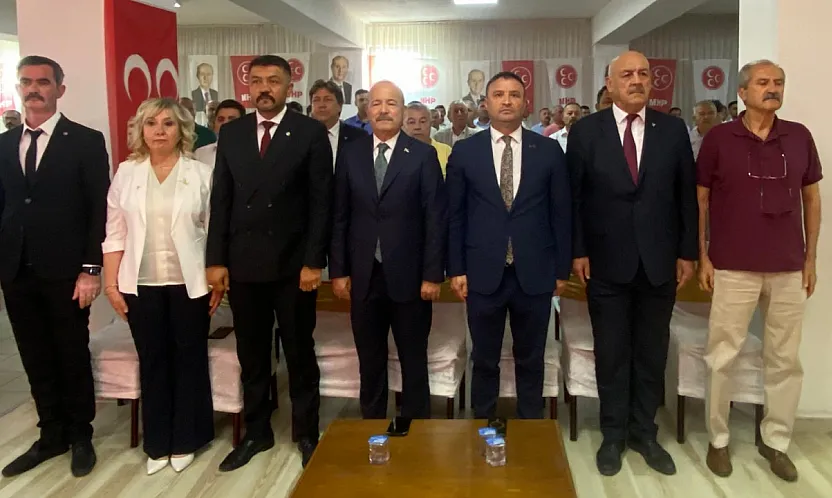 MHP Afyon'da Bayrak Değişimi! Danaoğlu'ndan Dikkat Çeken Mesaj