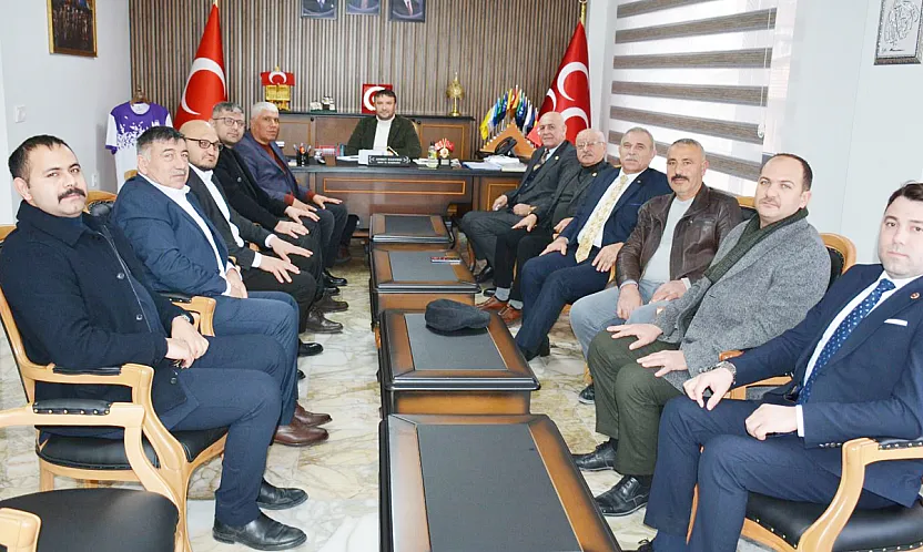 MHP İGM Grubu Üyeleri Kahveci İle Görüştü