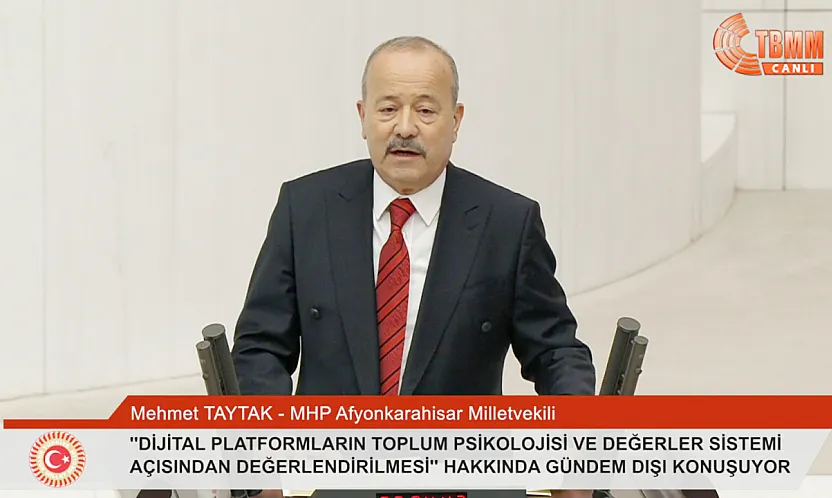 MHP Milletvekili Taytak: Sosyal Medya Milli Güvenlik Meselesidir