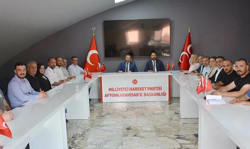 MHP Teşkilatları İstişare Etti