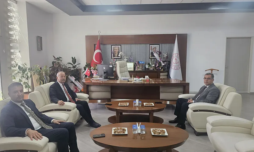 Milletvekili Taytak, Müdür Altınkaynak'a Hayırlı Olsun Dedi