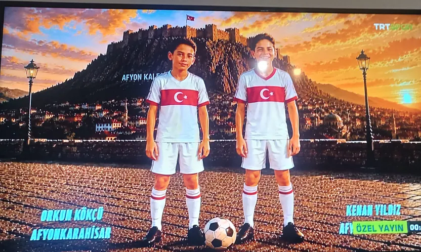 Milli Takım'ın Tanıtımında Afyon Gururu