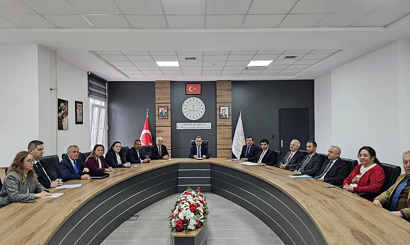 Müdür Altınkaynak Eğitim Müfettişleriyle Bir Araya Geldi