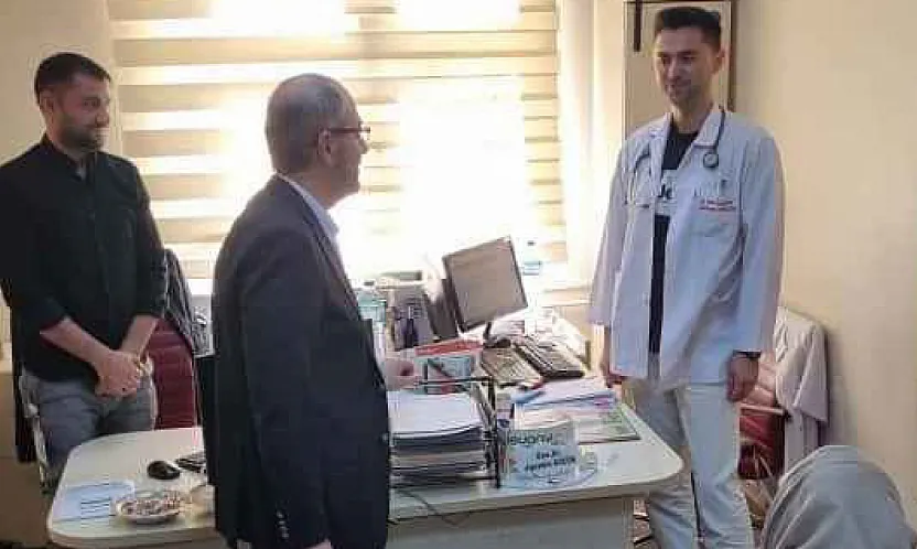 Müdür Öztürk, Bolvadin'de Temaslarda Bulundu