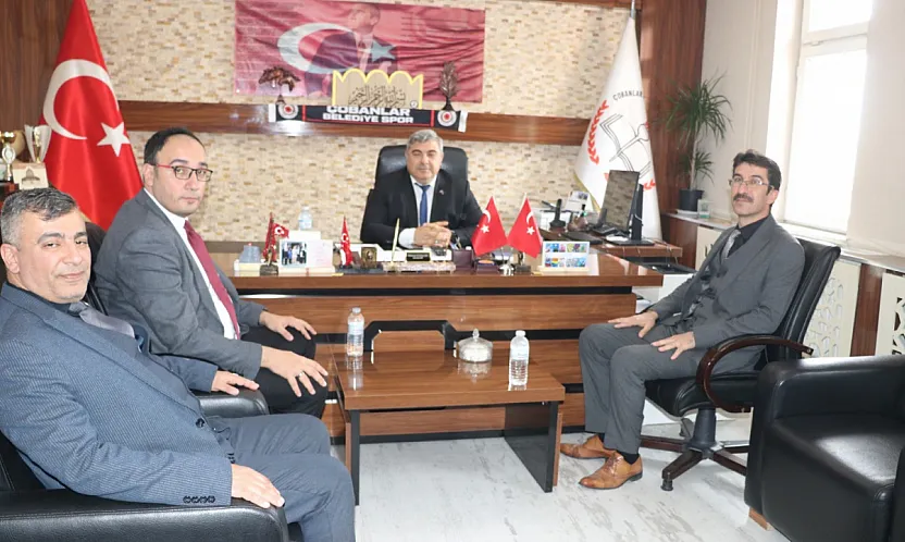 Müdür Sünnetci, Çobanlar'da Ziyaretlerde Bulundu