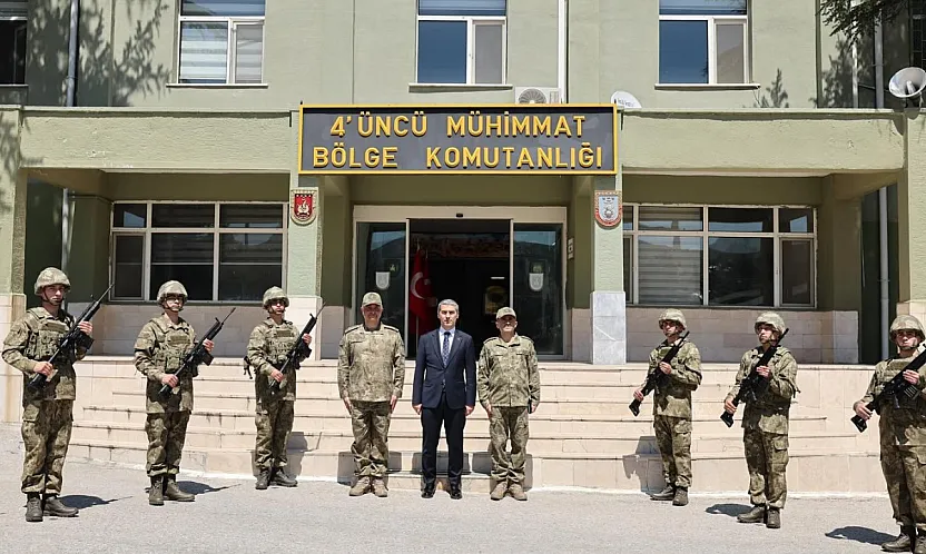 Mühimmat Şehitlik Anıtı'nda Şehitlerimizin Ruhuna Dua Edildi