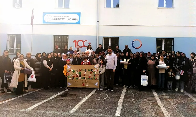 Öğretmenler Ve Veliler, Gazze İçin Birlik Oldu