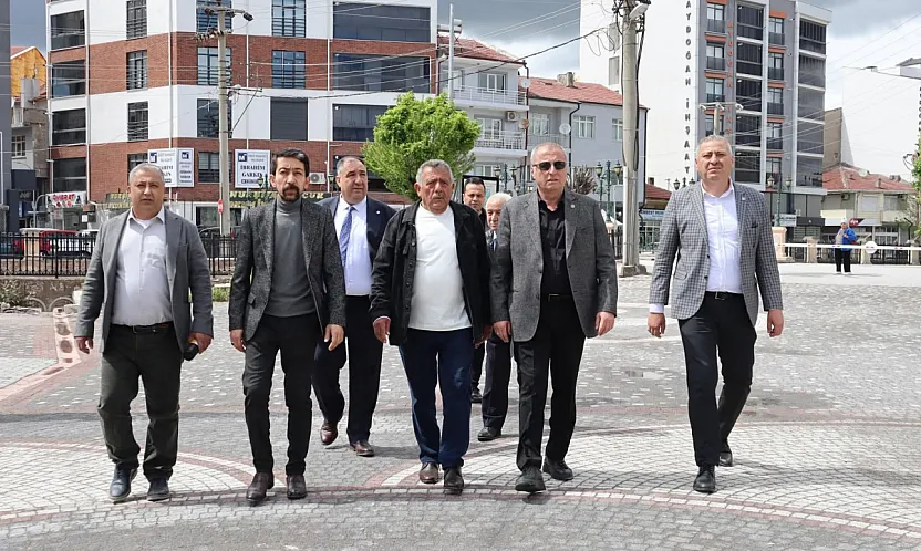 Olgun Emirdağ'da Esnaf Turunda