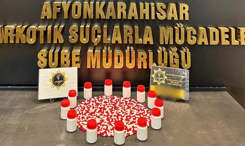Polis 594 Adet Uyuşturucu Hap Ele Geçirdi