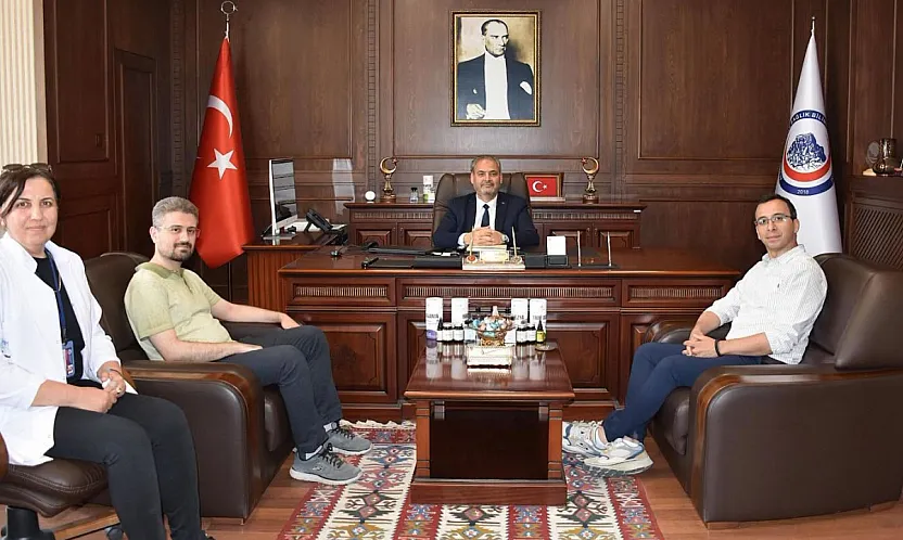 Rektör Aslan'ın, Ziyaretçi Trafiği Yoğun