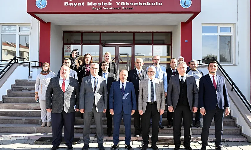 Rektör Karakaş, 2 MYO'da İncelemelerde Bulundu