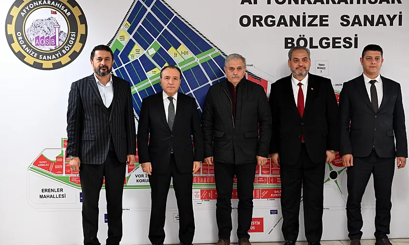 Rektörler, OSB Başkanı Yeşilay'ı Ziyaret Etti