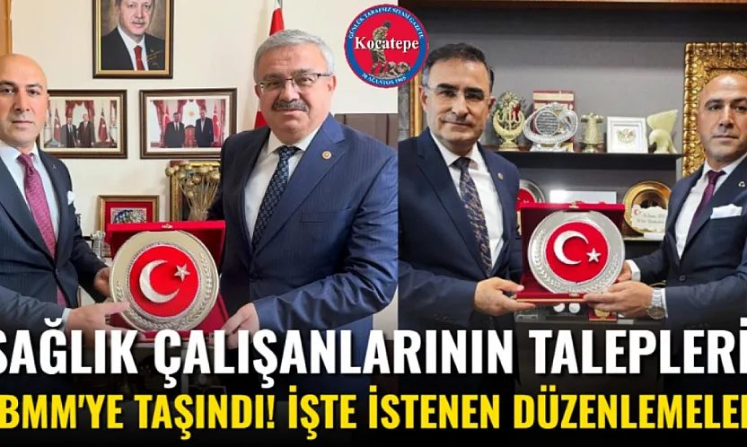 Sağlık Çalışanlarının Talepleri TBMM'ye Taşındı! İşte İstenen Düzenlemeler