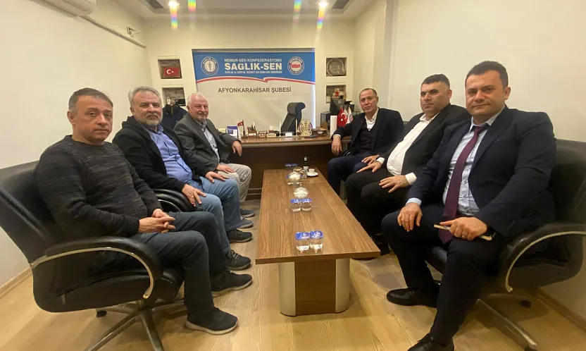 Sağlık-Sen'den Başhekim Acar'a Teşekkür