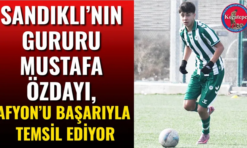 Sandıklı'nın Gururu Mustafa Özdayı, Afyon'u Başarıyla Temsil Ediyor