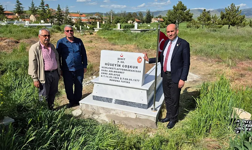 Sandıklı Şehidine Şehadetinden 49 Yıl Sonra Şehitlik Yapıldı