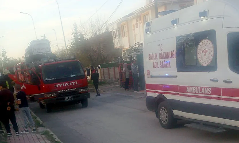 Şarjda Bırakılan Elektrikli Bisiklet Yangın Çıkardı