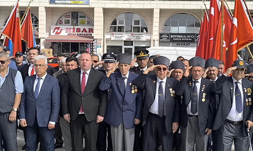 Şuhut'ta 19 Eylül Gaziler Günü Törenle Kutlandı