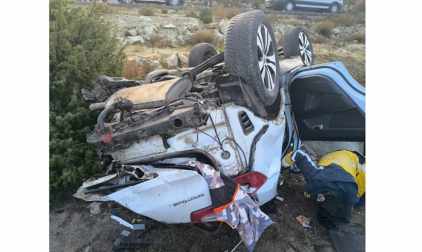 Takla Atan Otomobil Sürücüsü Hayatını Kaybetti